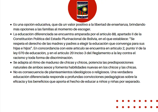 Portada de la sección Por qué elegir educación diferenciada del Colegio Horizontes