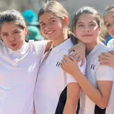 Alumnas de secundaria del Colegio Horizontes